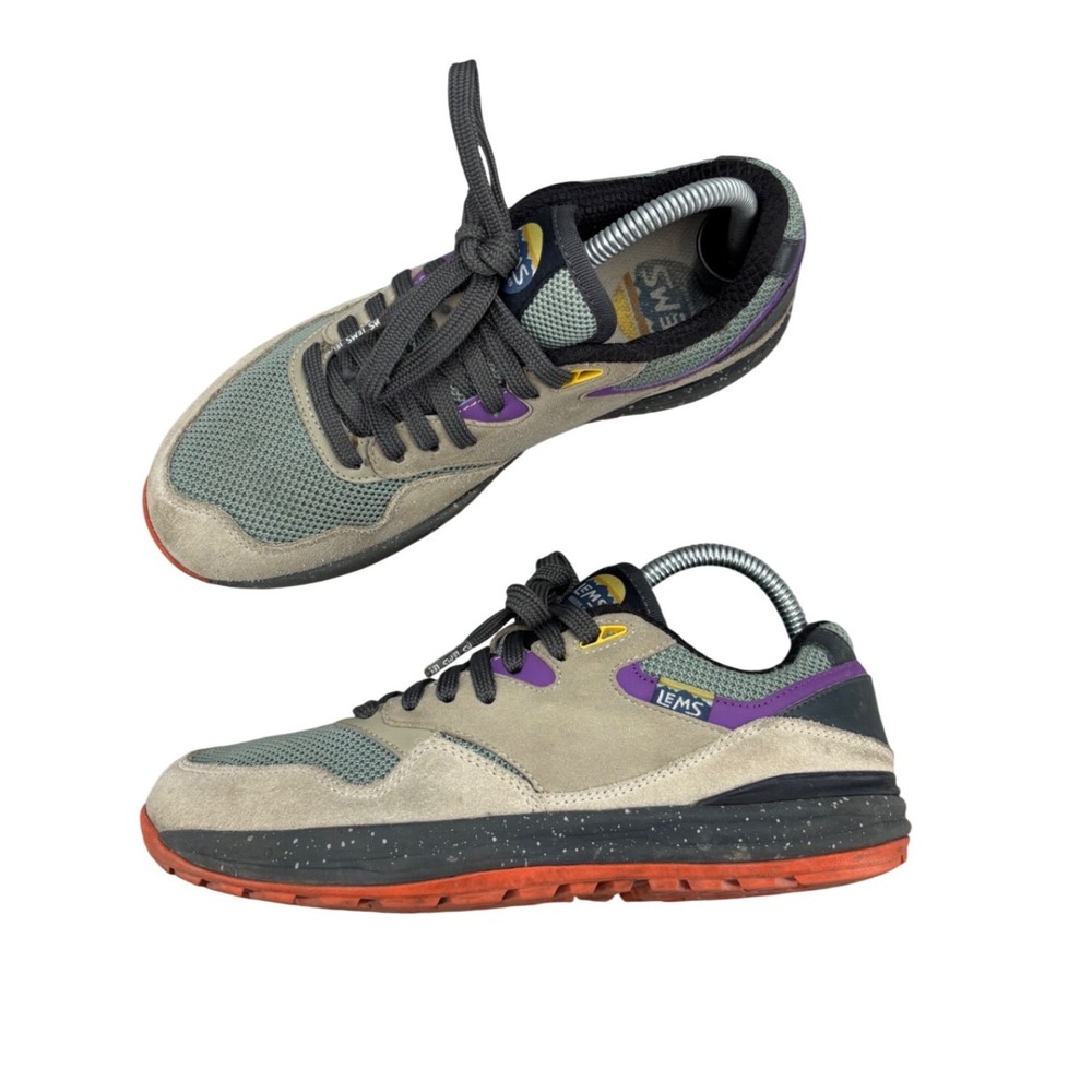 Lems Trailhead Shoes Mercury Sunset Cream Purple Minimalist Sneaker Size 8.5